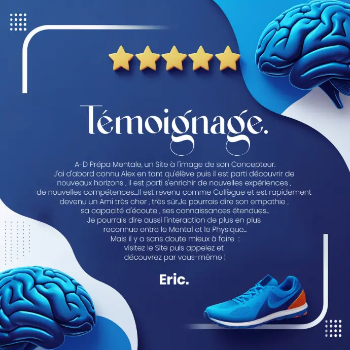 Témoignage en préparation mentale Eric