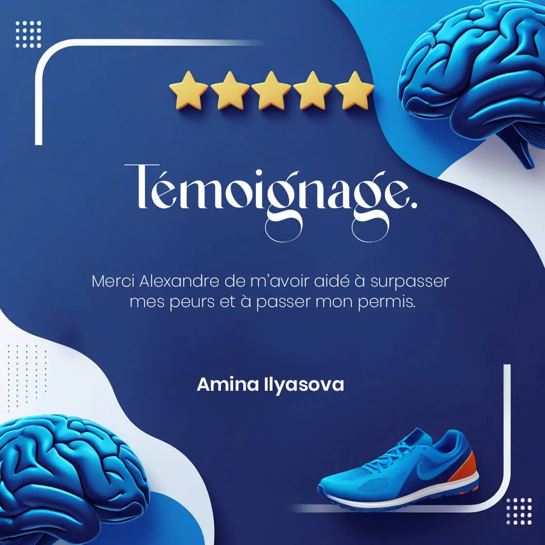 Témoignage en préparation mentale Amina
